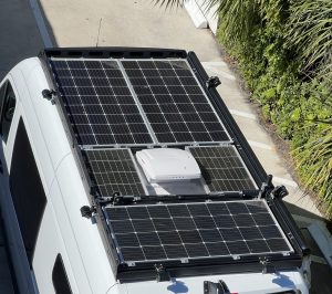 Roof Van 675w Array